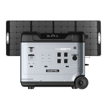 OUKITEL BP5000 PRO MAX+400W Solar Generator Kits-EcoPowerit