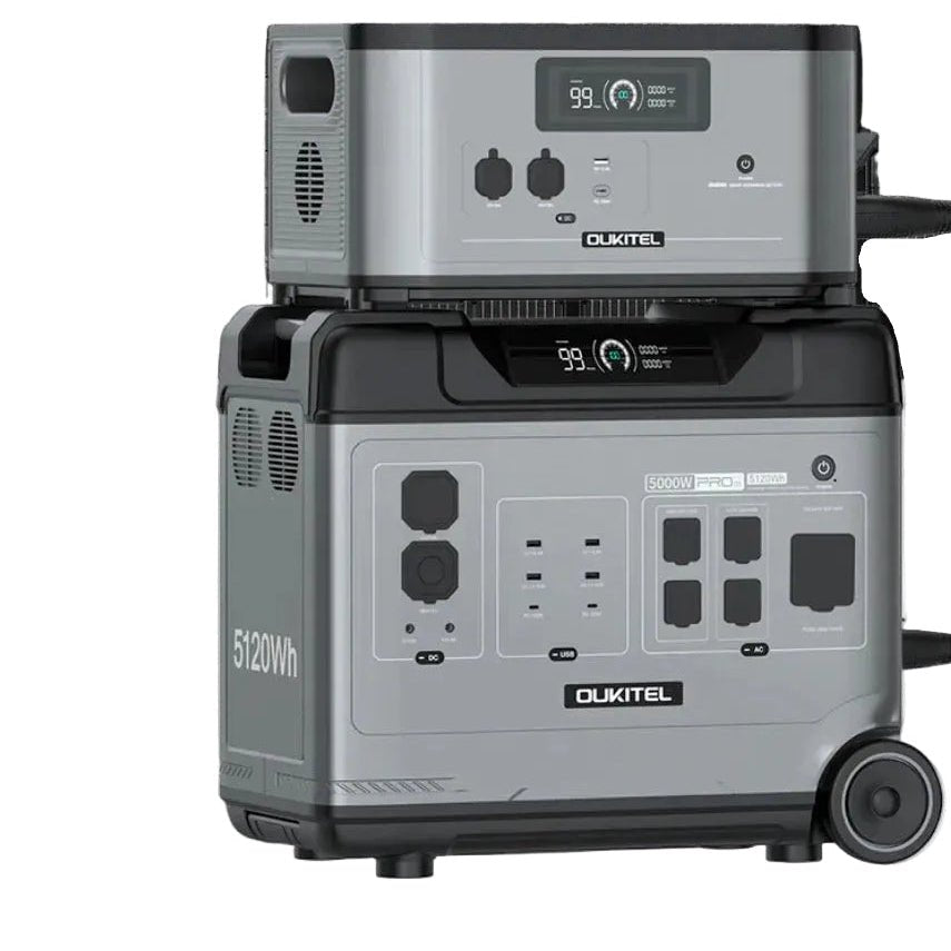 OUKITEL PRO MAX Portable Power Station+B2000 Expansion Battery Kits-EcoPowerit