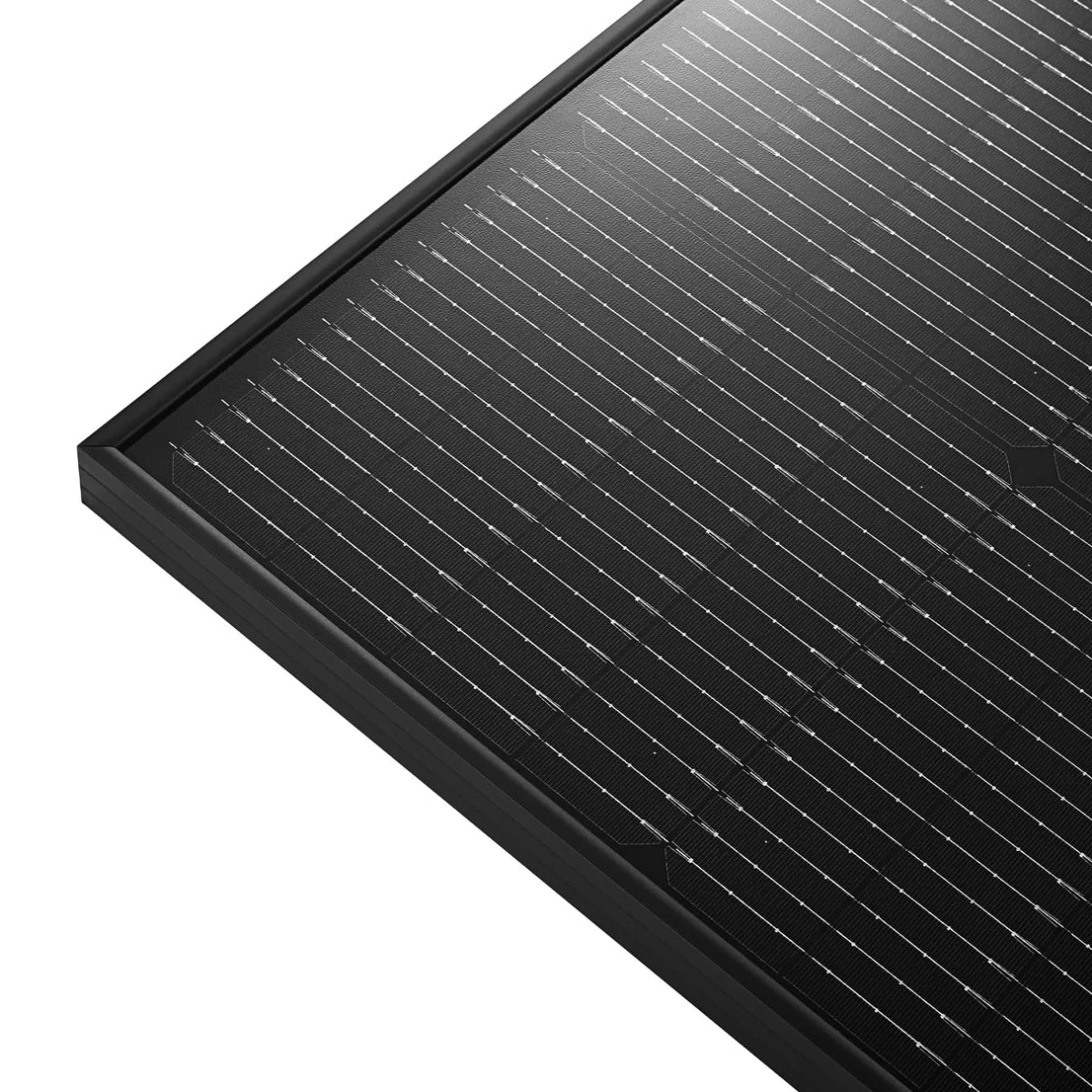 MEGA 250 PRO ONYX | 250 Watt 24 Volt Solar Panel | Premium 24V Off-Grid Solar Panel for Campers, Tiny Homes, Cabins | 25-Year Output Warranty-EcoPowerit