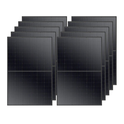 MEGA 410 | 410 Watt Solar Panel | Premium Grid-tie or Off-grid Solar Panel for Residential, Commercial, Agriculture | 25-Year Output Warranty-EcoPowerit