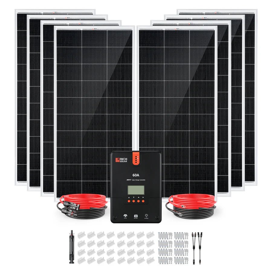 Rich Solar 1600 Watt RV & Camping Solar Kit-EcoPowerit