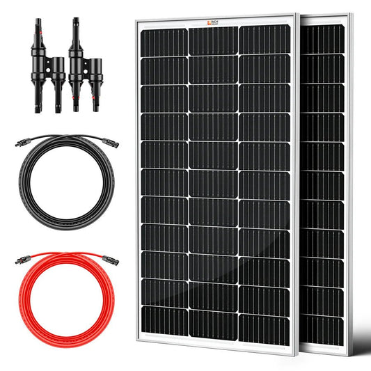Rich Solar 200 Watt Solar Kit for Solar Generators Portable Power Stations-EcoPowerit