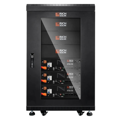 Rich Solar ALPHA 5 PRO | 51.2V 100Ah LiFePO4 Battery | Premium 48V Server Rack Lithium Battery for Residential, Commercial, RVs, Off-Grid | 7,000 Lifetime Cycles | 10 Year Warranty | UL1973, UL9540A Certified-EcoPowerit