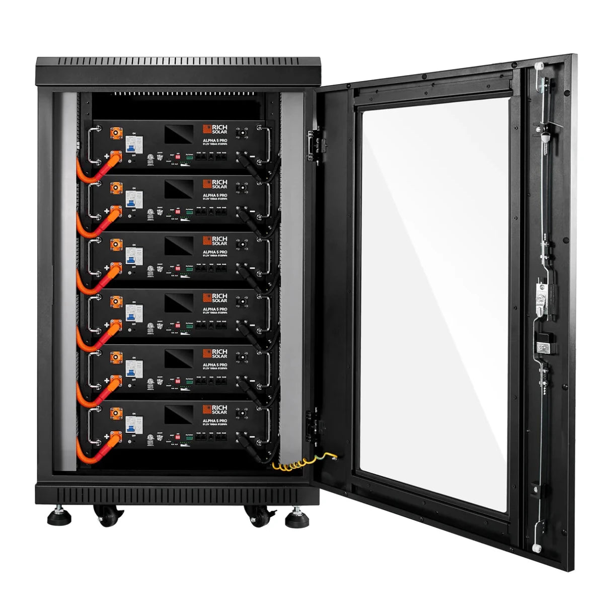 Rich Solar ALPHA 5 PRO | 51.2V 100Ah LiFePO4 Battery | Premium 48V Server Rack Lithium Battery for Residential, Commercial, RVs, Off-Grid | 7,000 Lifetime Cycles | 10 Year Warranty | UL1973, UL9540A Certified-EcoPowerit