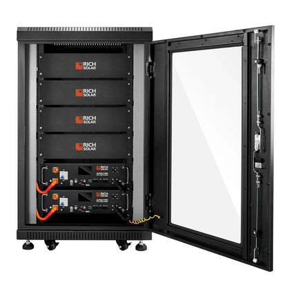 Rich Solar ALPHA 5 PRO | 51.2V 100Ah LiFePO4 Battery | Premium 48V Server Rack Lithium Battery for Residential, Commercial, RVs, Off-Grid | 7,000 Lifetime Cycles | 10 Year Warranty | UL1973, UL9540A Certified-EcoPowerit