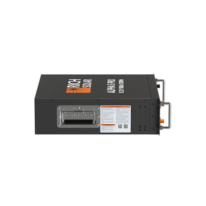 Rich Solar ALPHA 5 PRO | 51.2V 100Ah LiFePO4 Battery | Premium 48V Server Rack Lithium Battery for Residential, Commercial, RVs, Off-Grid | 7,000 Lifetime Cycles | 10 Year Warranty | UL1973, UL9540A Certified-EcoPowerit