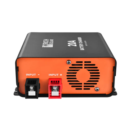 RICH SOLRA 12V DC-DC Battery Charger for RV, Van, Boat, Off-Grid | Lithium & Lead-Acid Batteries-EcoPowerit