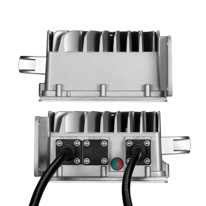 RICH SOLRA 48V (57.6V) Waterproof LiFePO4 Charger | 20A / 25A, 100-240V AC, 8-in-1 Protection, Fan-Cooled-EcoPowerit