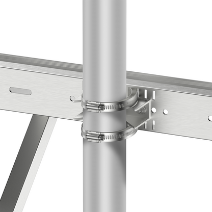 Rich Solar Adjustable Solar Pole Mount Bracket Kit