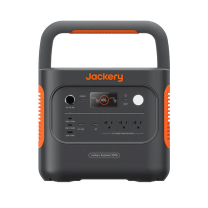 Jackery 2000 v2 Portable Power Station 2042 Wh Capacity 2200W Output Kits
