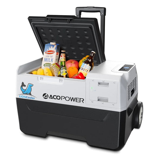 ACOPOWER| LionCooler X Series Portable Solar Fridge Freezer-EcoPowerit