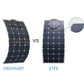 ACOPOWER|110w 12v Flexible Thin lightweight ETFE Solar Panel&Connector-EcoPowerit