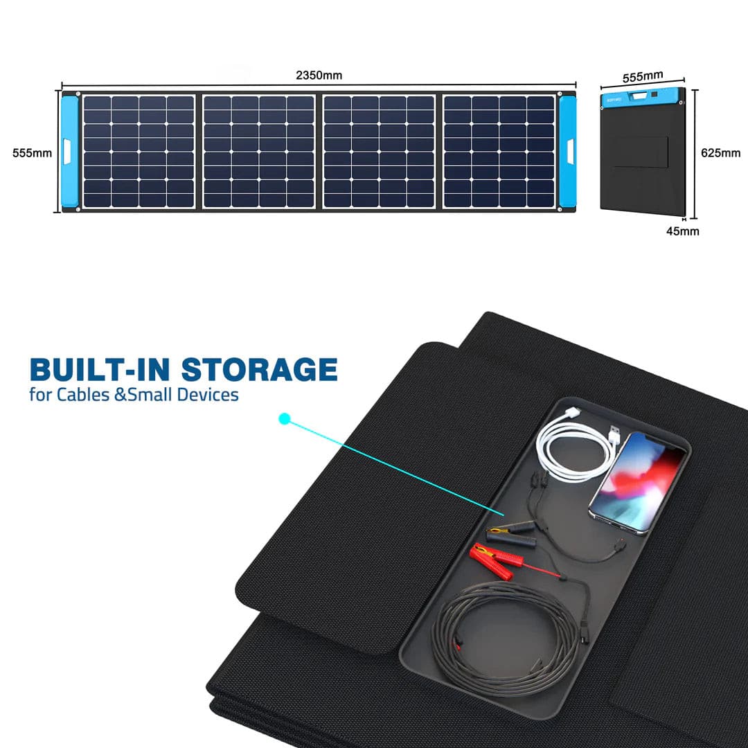 ACOPOWER|OMNI 110W & 220W All-in-one Solar Charging Station-EcoPowerit