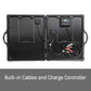 ACOPOWER|PLK 100W Lightweight Briefcase with 20A Charge Controller Portable Solar Panel Kit-EcoPowerit