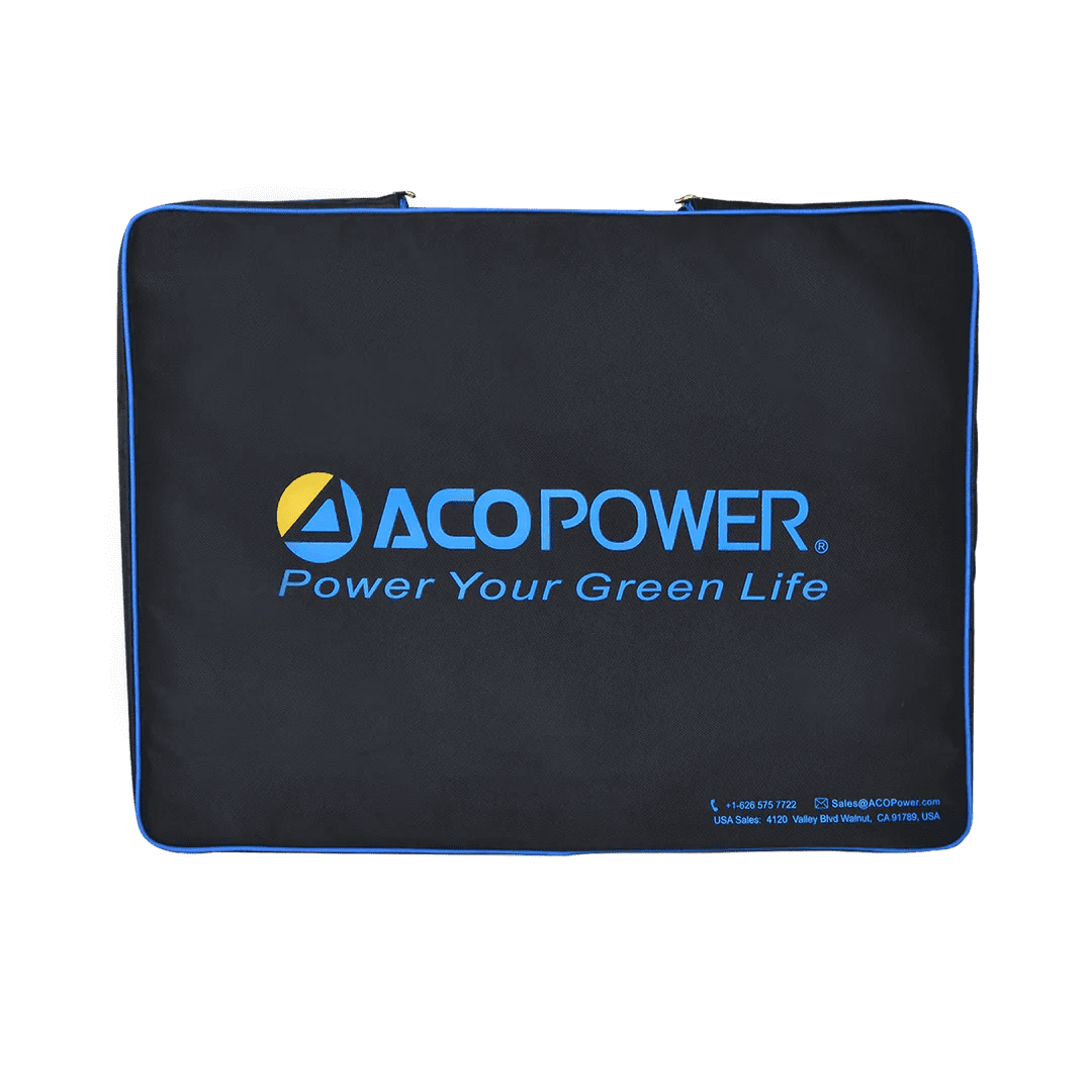 ACOPOWER|PLK 200W Lightweight Briefcase with 20A Charge Controller Portable Solar Panel Kit-EcoPowerit