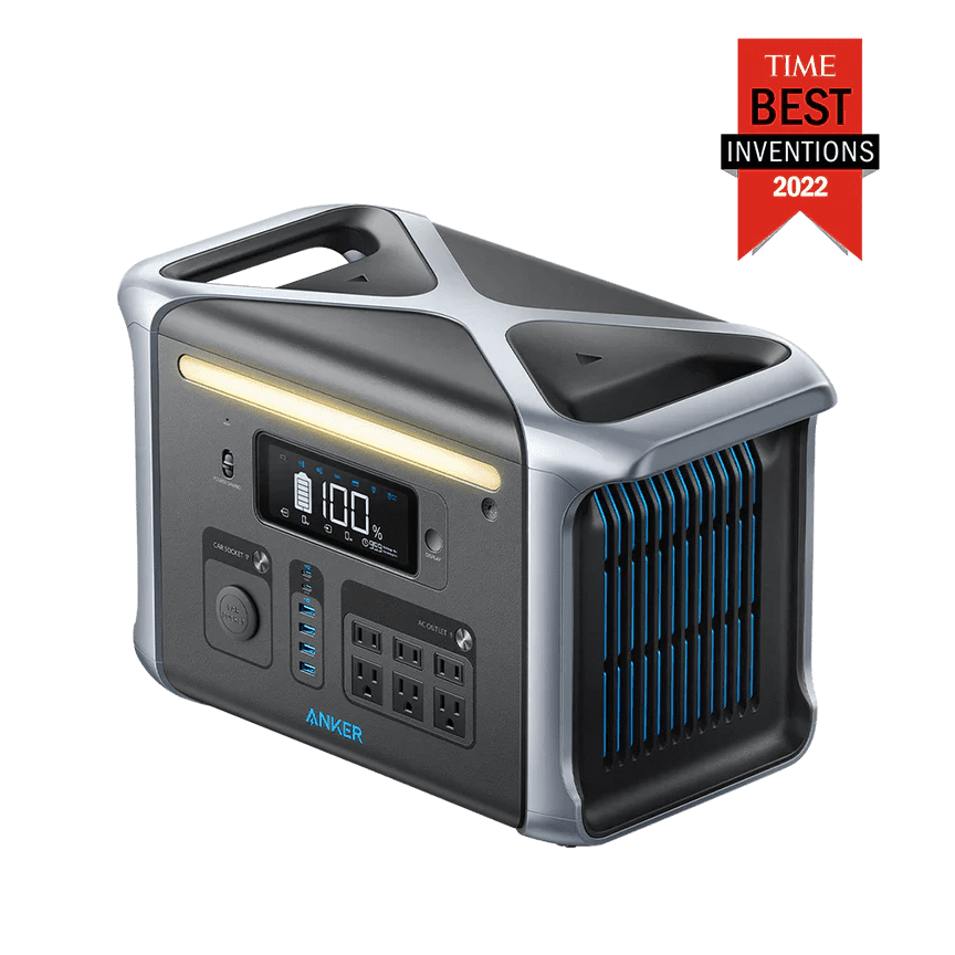 Anker|PowerHouse 757-1229Wh| 1500W+100W Solar Panels, Solar Generator-EcoPowerit