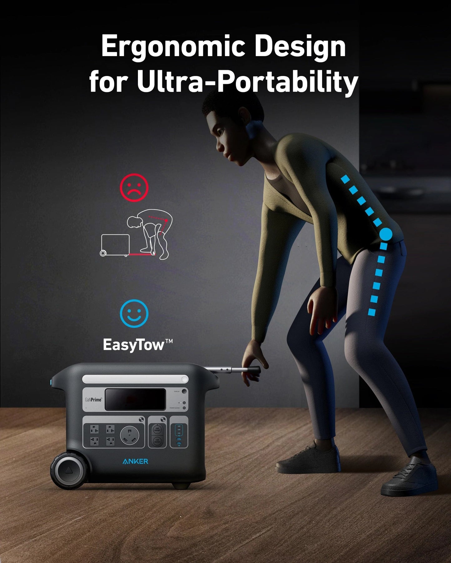 Anker|PowerHouse 767-2048Wh|2400W Portable Power Station-EcoPowerit