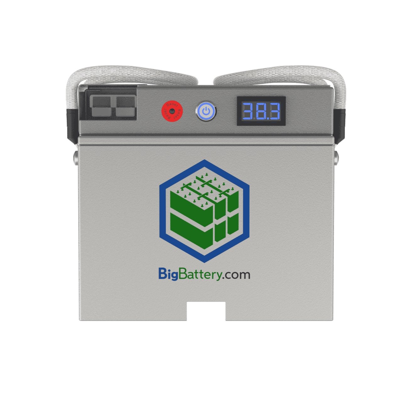 BigBattery| 36V RAPTOR - LiFePO4 64Ah 2.40kWh-Golf Cart Battery-EcoPowerit