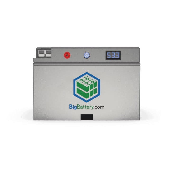 BigBattery| 48V 2*FALCON ELITE LiFePO4-122Ah-6.2kWh + 3K Inverter Kit-EcoPowerit
