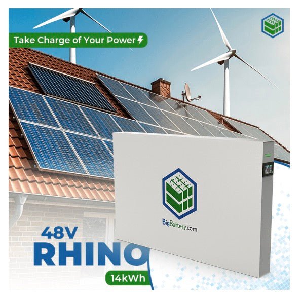 BigBattery| 48V RHINO - LiFePO4 - 276Ah - 14kWh-EcoPowerit