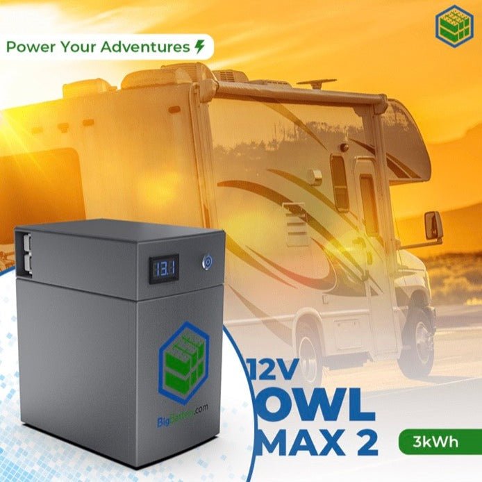 BigBattery| 12V OWL MAX 2 - LiFePO4 - 228Ah - 3.018kWh-EcoPowerit