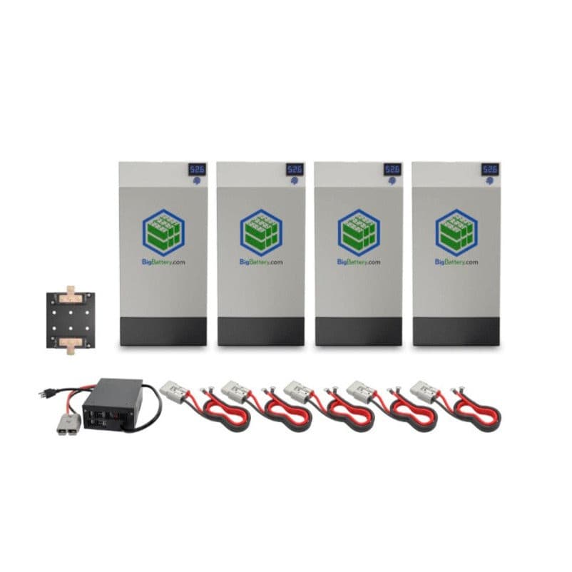 BigBattery| 24V HUSKY ELITE LiFePO4 (From 456Ah-12kWh To 912Ah-24kWh) Kits-EcoPowerit