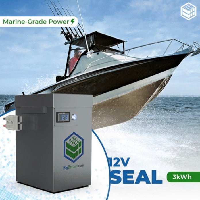 BigBattery|12V SEAL- LiFePO4 - 228Ah - 3.0kWh-EcoPowerit