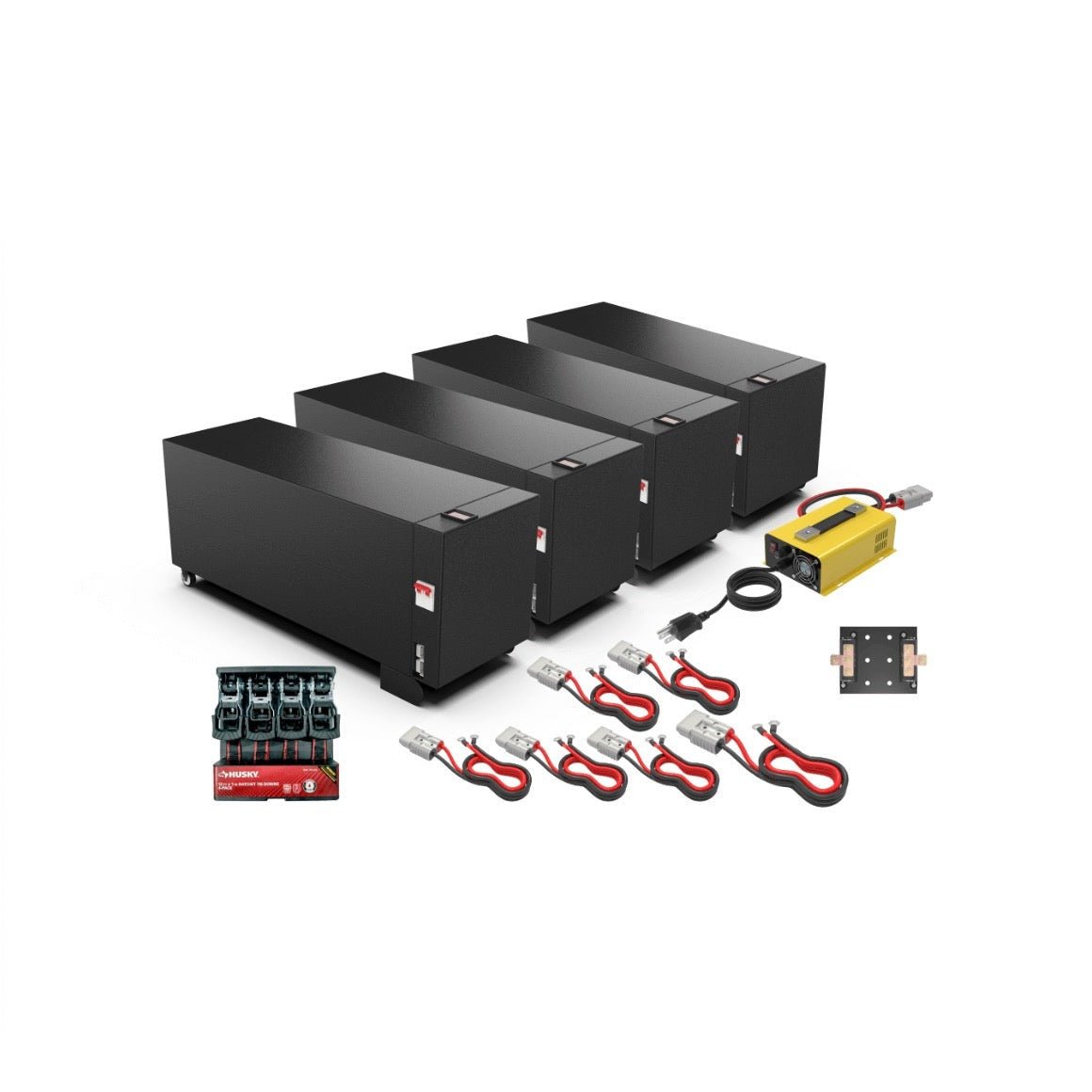 BigBattery|4*36V GATOR MAX-LiFePO4-480Ah - 20kWh Kit-EcoPowerit