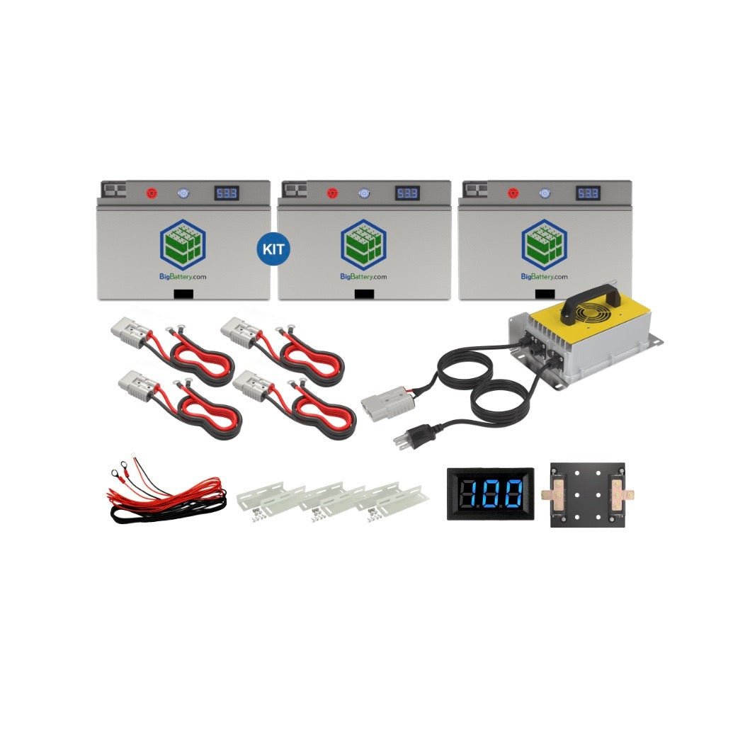 BigBattery|48V 3* FALCON ELITE LiFePO4 - 183Ah – 9.18kWh Kit-EcoPowerit