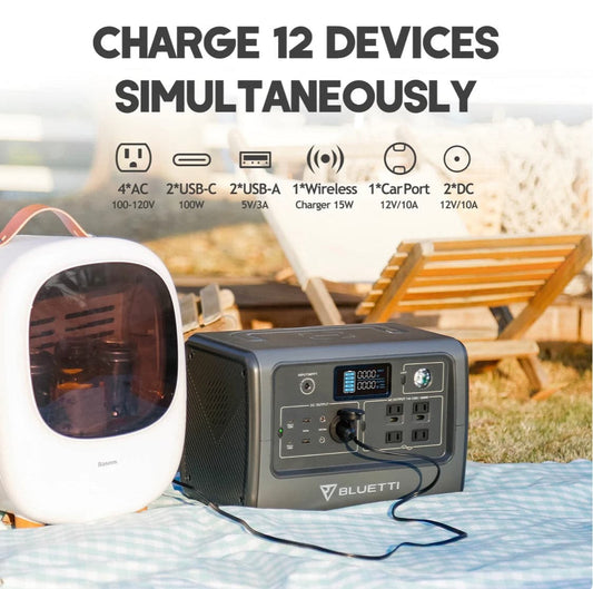 BLUETTI| EB70S 800W 716Wh UPS Mode Portable Power Station-EcoPowerit