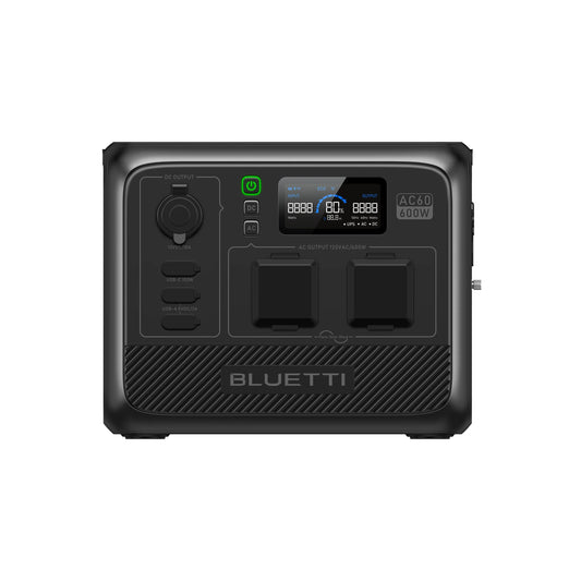 BLUETTI |AC60 Portable Power Station 600W,403Wh-EcoPowerit