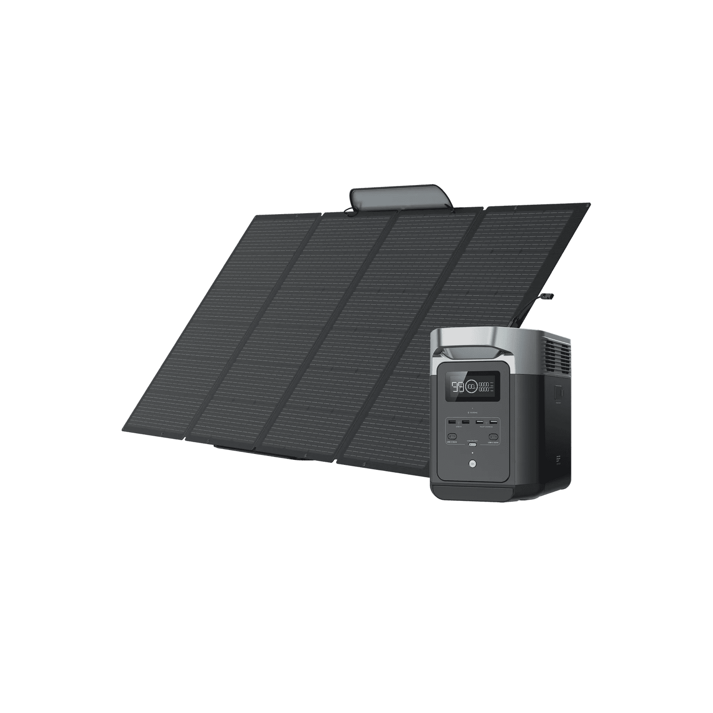 EcoFlow|DELTA 2 Power Station + 400W Portable Solar Panel Bundle-EcoPowerit