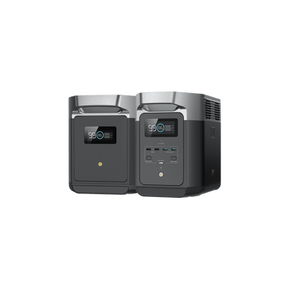 EcoFlow|DELTA 2 Power Station + Delta Max Smart Extra Battery Bundle-EcoPowerit