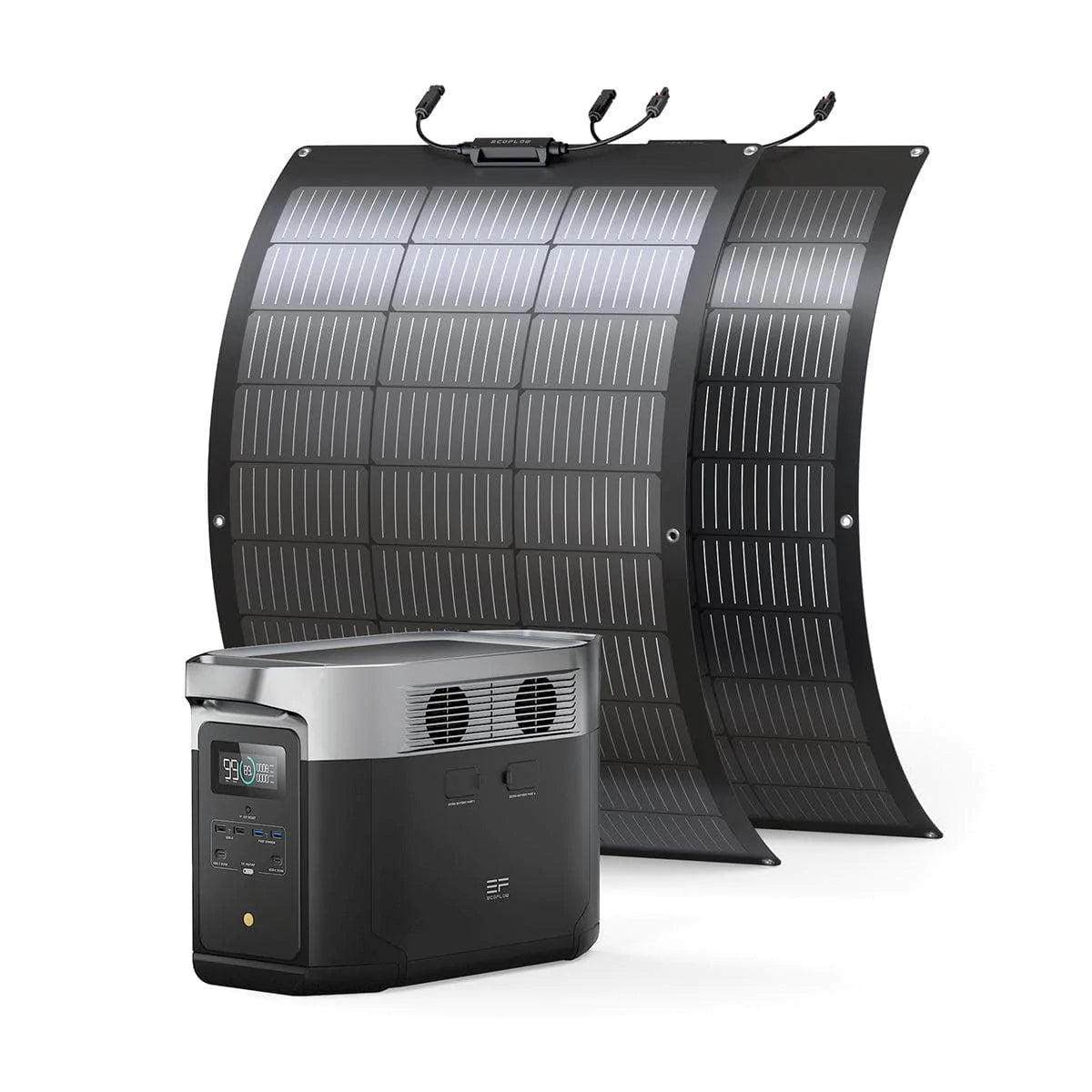 EcoFlow|DELTA MAX 2-6kWh + 2*100W Flexible Solar Panel Bundle-EcoPowerit