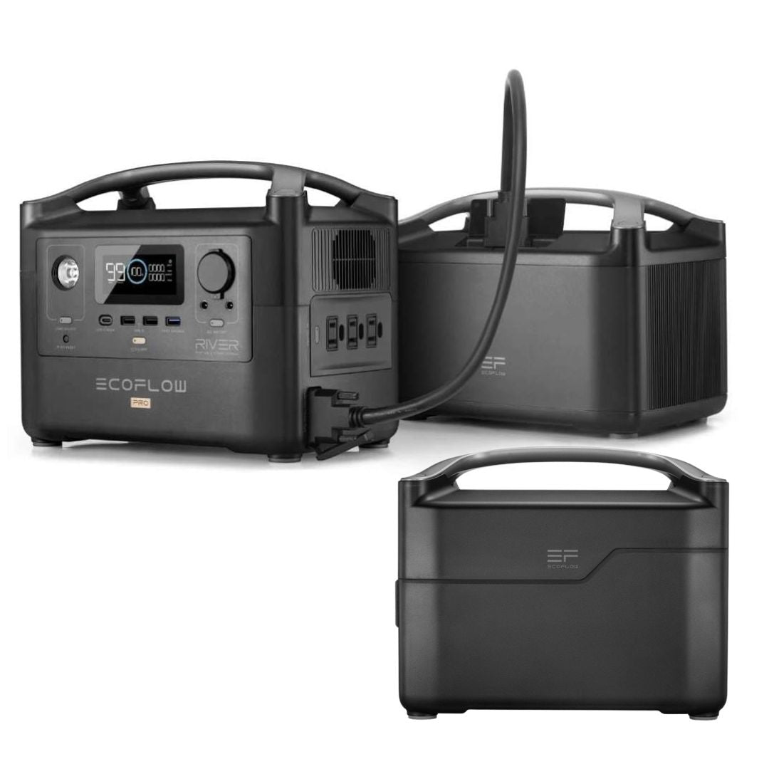 EcoFlow RIVER Pro + RIVER Pro Extra Battery Bundle | EcoPowerit