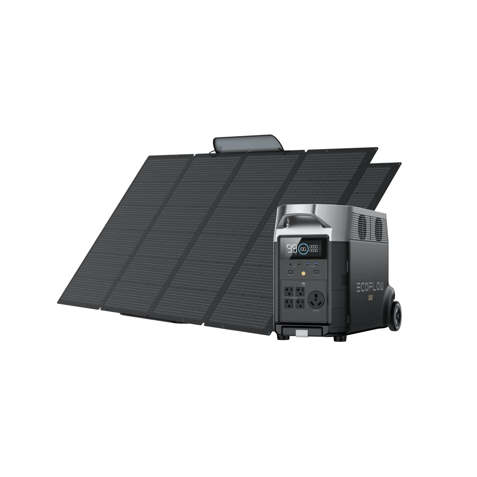 EcoFlow|DELTA PRO + 400W Portable Solar Panel Bundle-EcoPowerit
