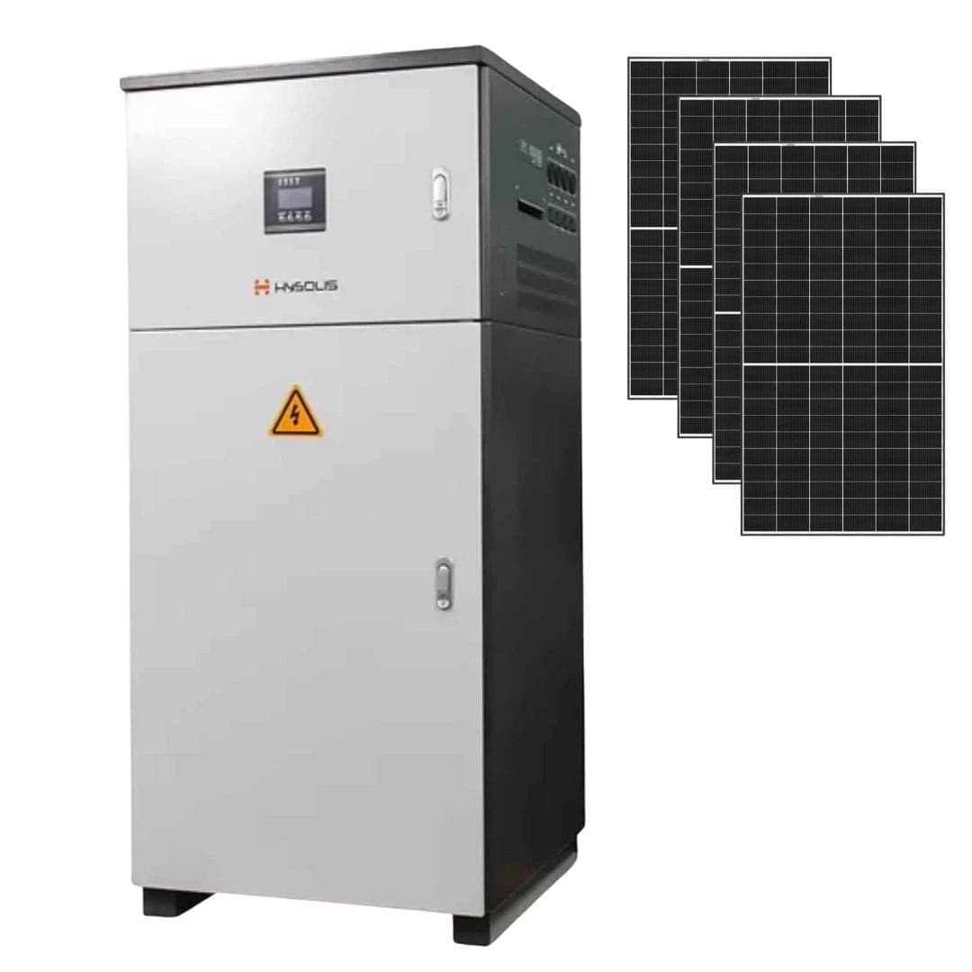 HYSOLIS|Complete 6KW Off-Grid Solar Power Station 120V/240V Split Phase Solar Energy Storage System-EcoPowerit