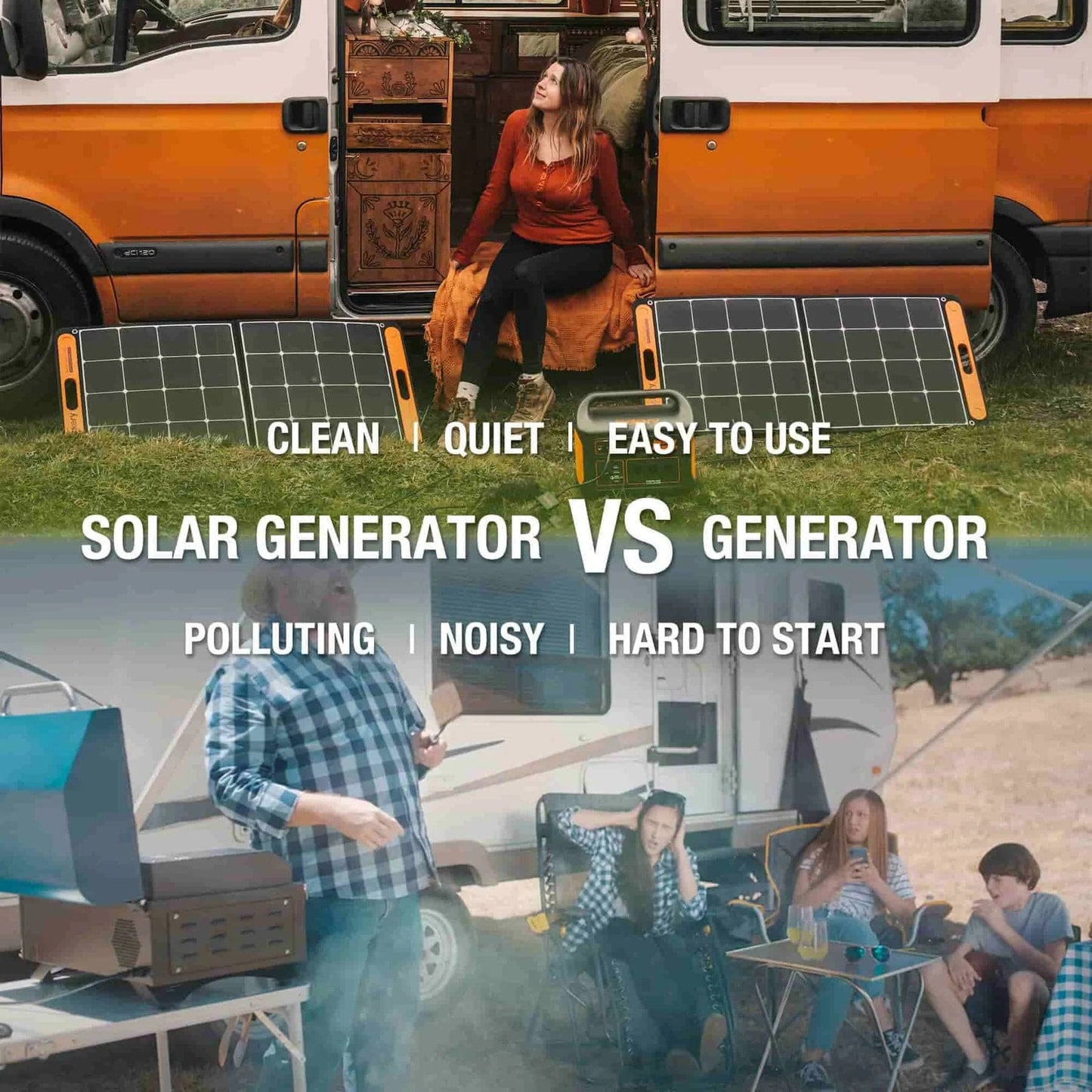 Jackery| Explorer 1000-1002Wh + SolarSaga 100W Panel Solar Generator-EcoPowerit