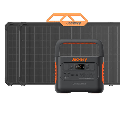 Jackery| Explorer 1000 Pro 1002Wh Capacity+ SolarSaga 80W/200W Panel Solar Generator-EcoPowerit