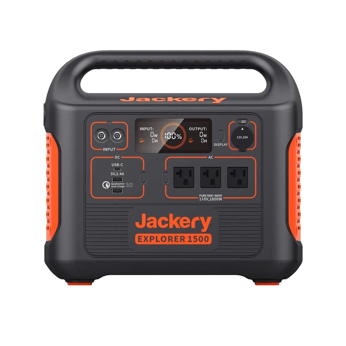 Jackery| Explorer 1500 Capacity 1534Wh + 100W SolarSaga Panel Solar Generator - EcoPowerit