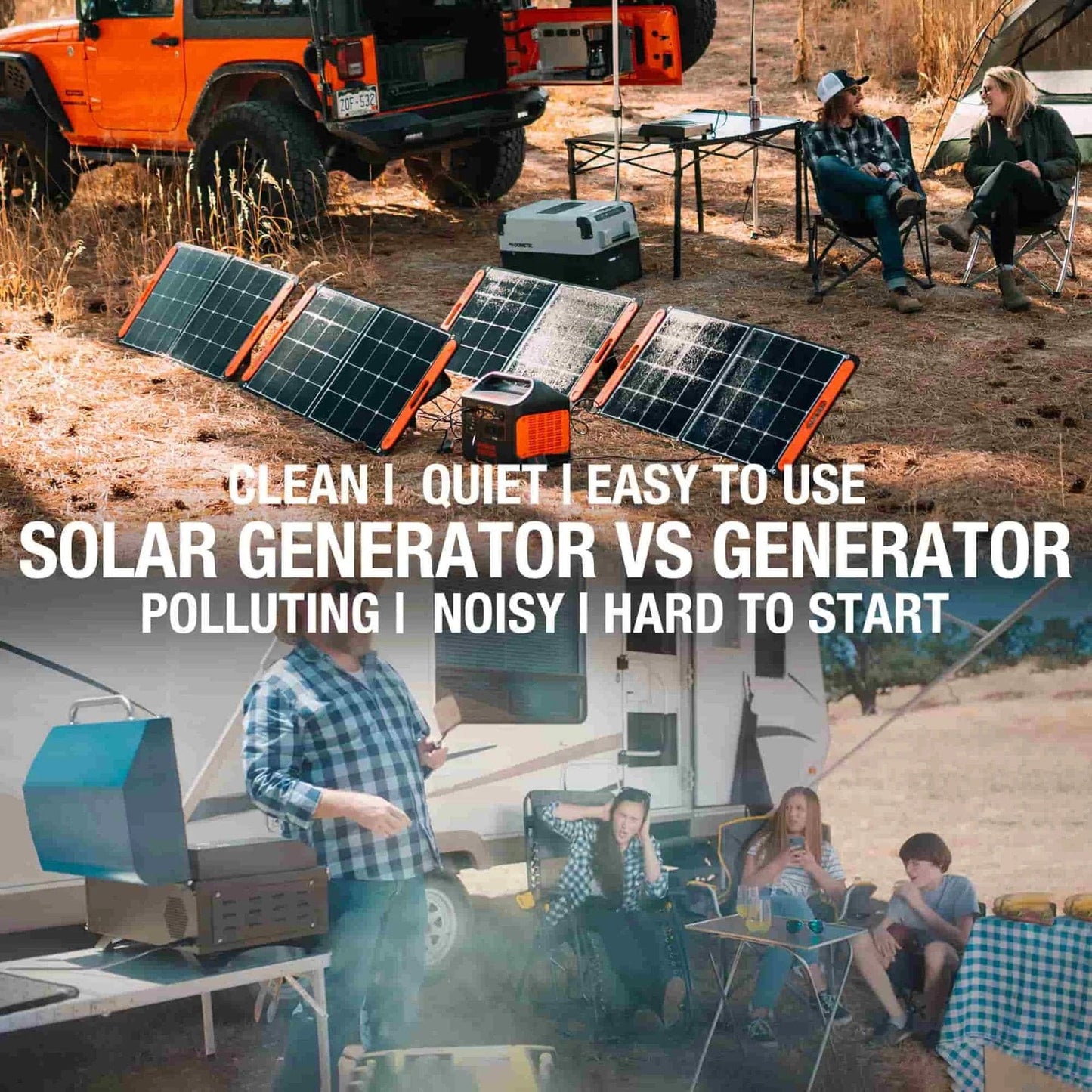Jackery| Explorer 1500 Capacity 1534Wh + 100W SolarSaga Panel Solar Generator - EcoPowerit