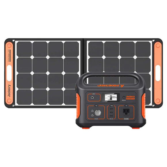 Jackery| Explorer500 + SolarSaga 100W Panel Portable Solar Generator-EcoPowerit