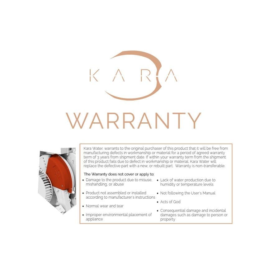 KARA Pure 1 Year Extended Warranty-EcoPowerit