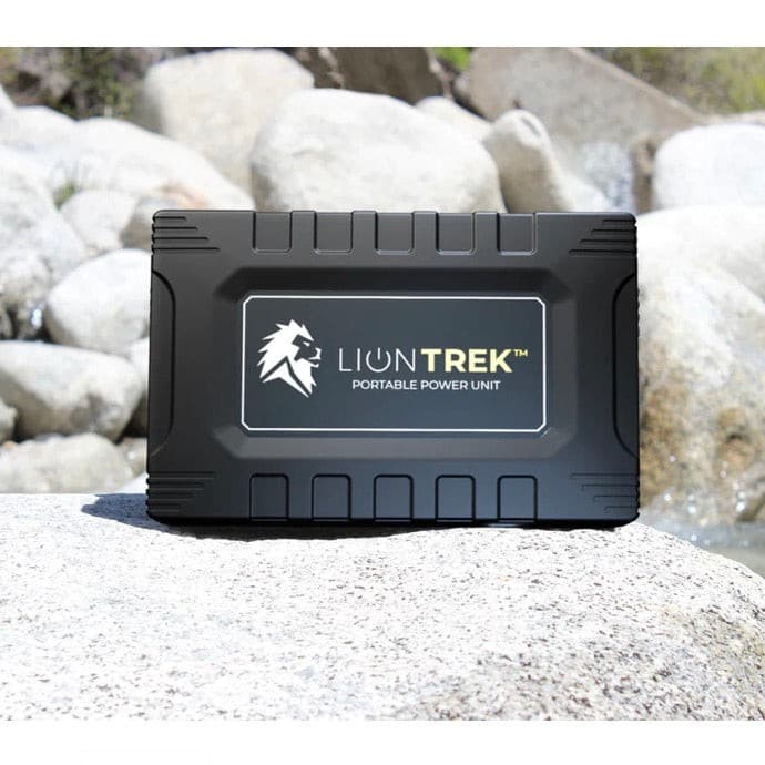 Lion Energy| Trek LiFePO4, 99.9Wh, 150W AC Portable Solar Generator Kit-EcoPowerit