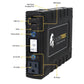Lion Energy| Trek LiFePO4, 99.9Wh, 150W AC Portable Solar Generator Kit-EcoPowerit