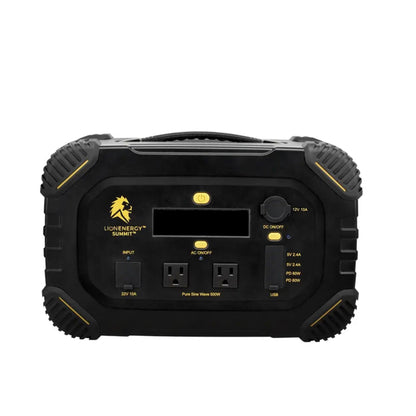 Lion Energy| Summit - Bluetooth Portable Generator Kit (665Wh LiFePO4, 530W AC)-EcoPowerit